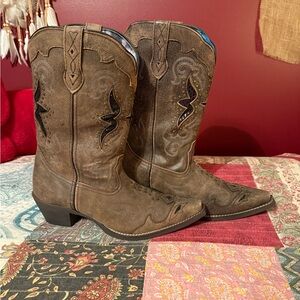 Brown Western Cowboy Boots